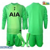 Tottenham Hotspur Keeper Hjemmedraktsett Barn 2025-26 Langermet (+ Korte bukser)